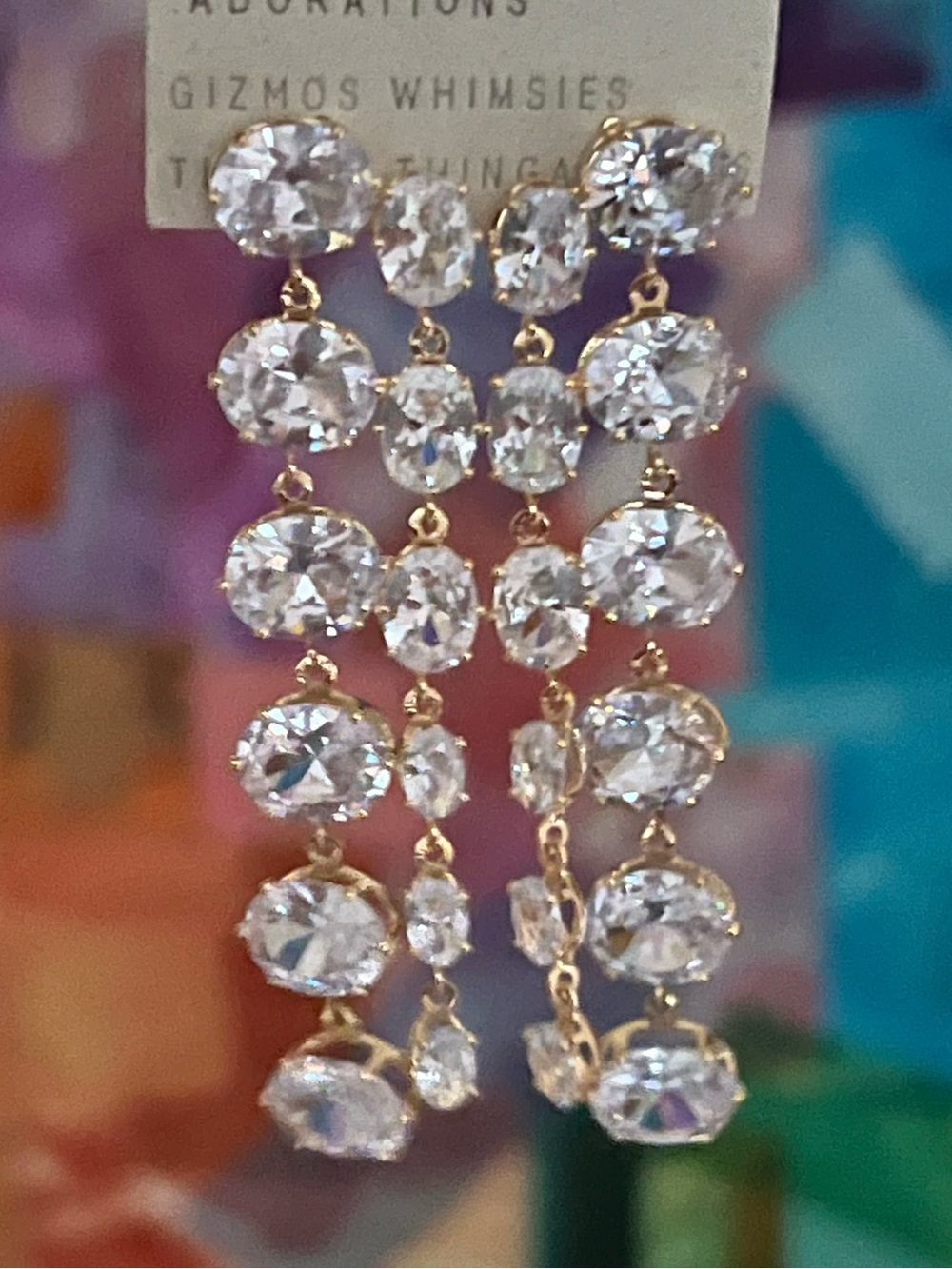 NWT Anthropologie Crystal Chandeliers
